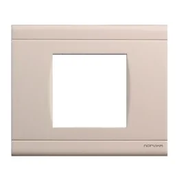 NORVIKA Plaque simple beige mat