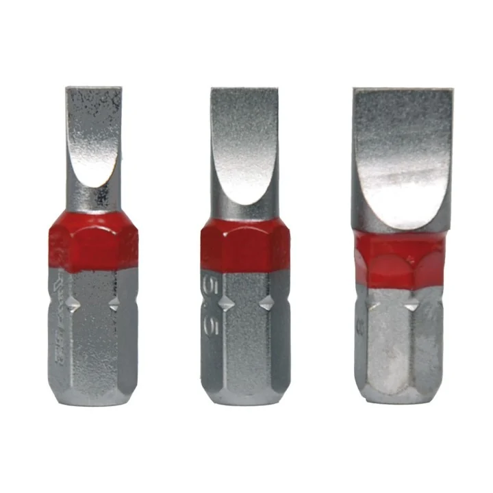 Jeu de 3 Embouts Plat 4.5/5.5/8 x25mm FEROCE
