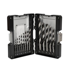 Coffret métal 13 mèches à bois