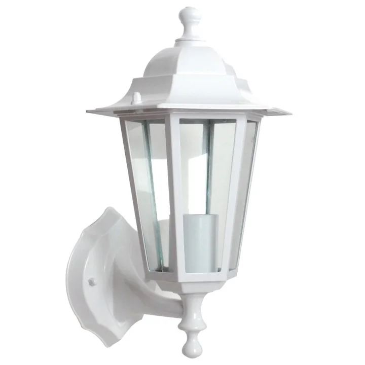 Applique Extérieure Montante 60W E27 Fonte Blanche LOAN