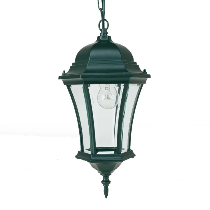 Applique Suspension 6 Faces 100W Vert de Gris - INITIALIS