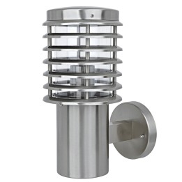 Applique Extérieure Persienne 60W E27 Inox LODENA
