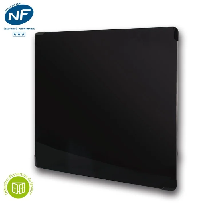 Radiateur électrique verre 750W