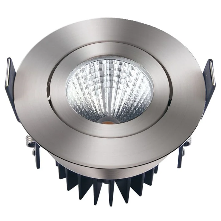 Spot encastrable orientable LED COB 9W alu WOLTZ