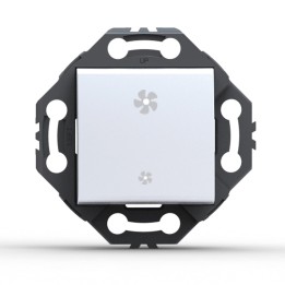 NORVIKA Commande de vmc Blanc 
