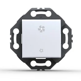 NORVIKA Commande de vmc Blanc 