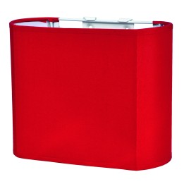 Applique en tissu couleur rouge