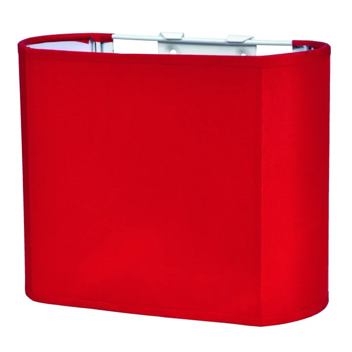 Applique en tissu couleur rouge