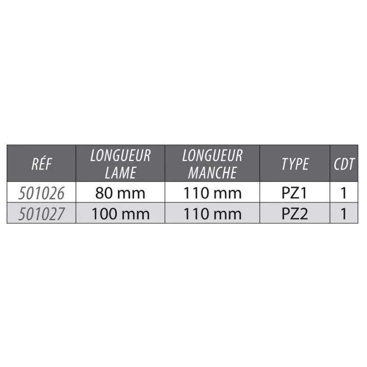 Tournevis Pozidriv Lame Traversante PZ2x100 mm KARX