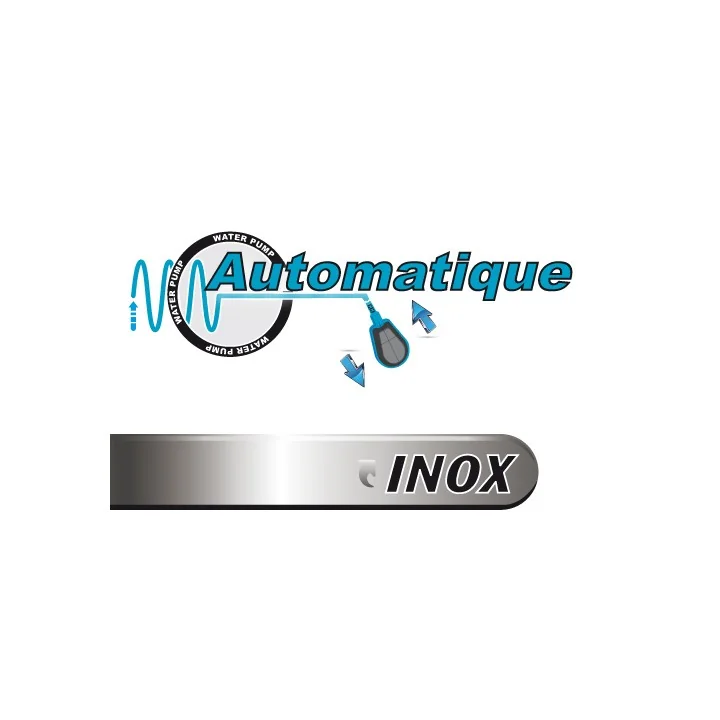 Pompe submersible, eaux chargées 750W