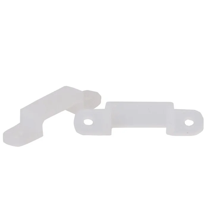10 cavaliers de fixation pour ruban LED IP65