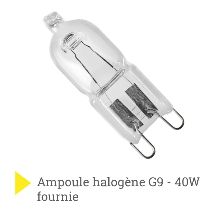 Patère orientable EDEAJ G9 40W 