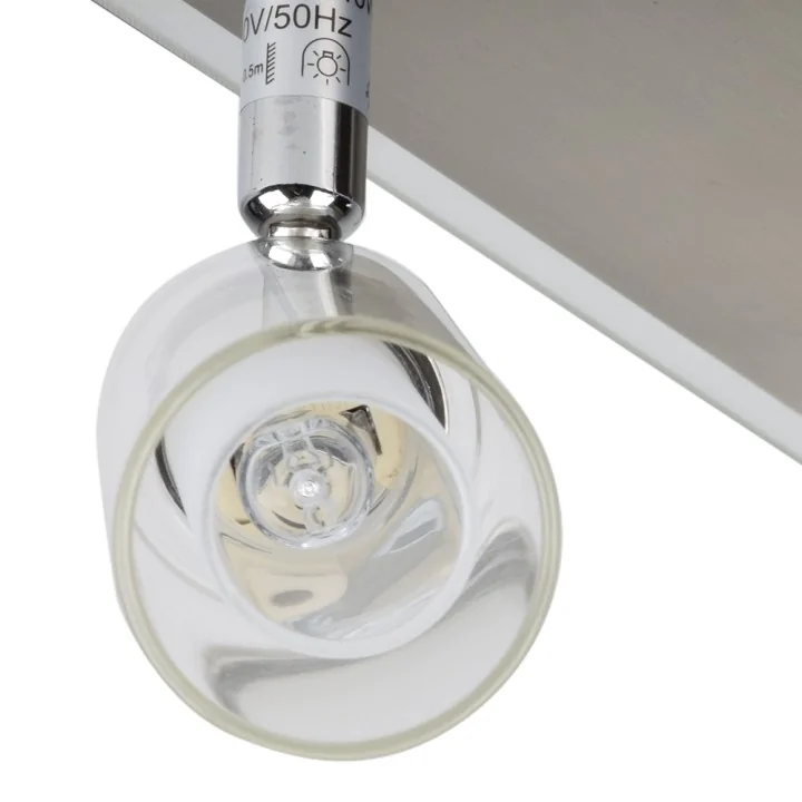 Plafonnier orientable DAZEA 4 spots GU9 4x40W
