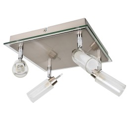 Plafonnier orientable DAZEA 4 spots GU9 4x40W
