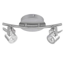 double spot metal led 2*5w