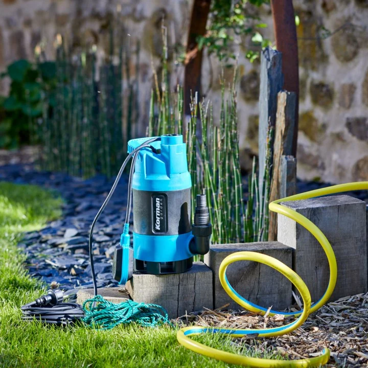 Pompe submersible 500W pour eaux chargées