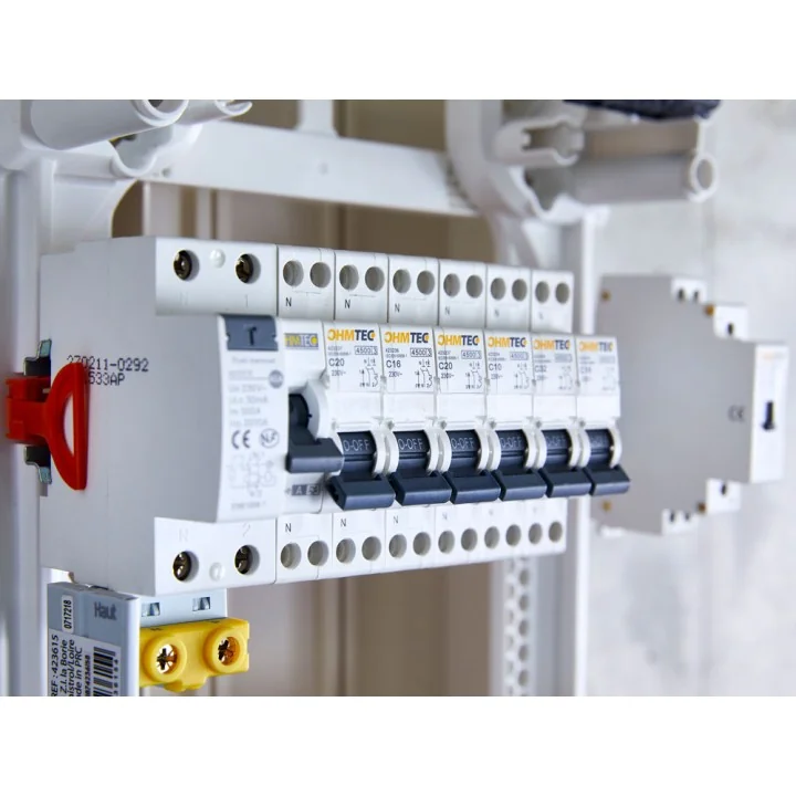 Tableau pré-équipé OHMTEC 3 rangées