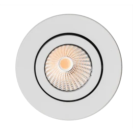 Spot à encastrer LED COB 9W orientable blanc