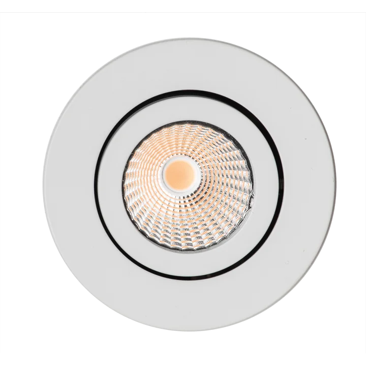 Spot à encastrer LED COB 9W orientable blanc