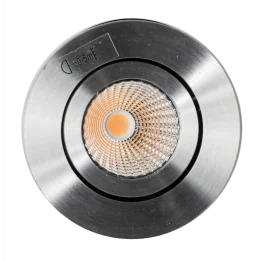 Spot à encastrer LED COB 9W orientable alu