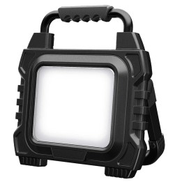 Projecteur chantier 60W - câble 3m + 2x2P+T + prise USB