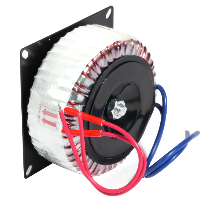 Transformateur torique 100W 230VAC 12V 1 sortie