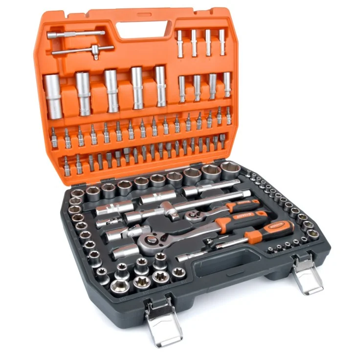 Coffret à douilles 108pcs Cr-V