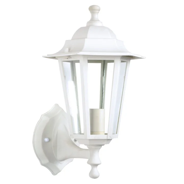 Applique Montante Extérieur E27 max 60W blanc - ELINA