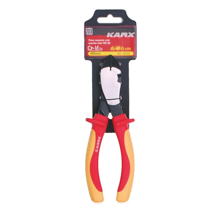 Pince coupante de côté 180mm VDE