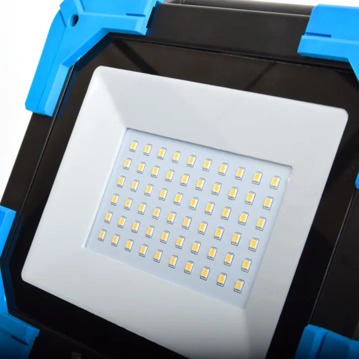 Projecteur de Chantier LED Batterie Rechargeable Extra Plat 30W IP54 NALTO