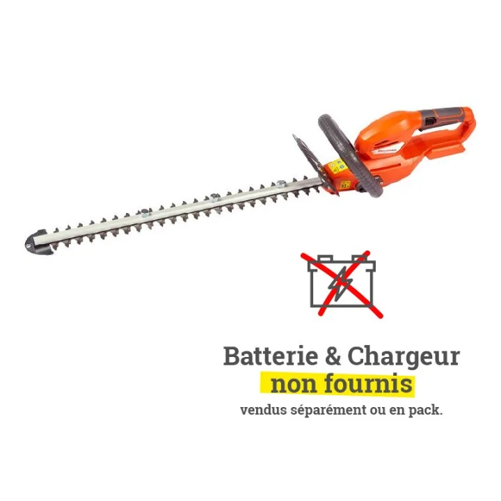 Taille Haie Sans Fil 550mm 18V Li-ion KORMAN (sans batterie)