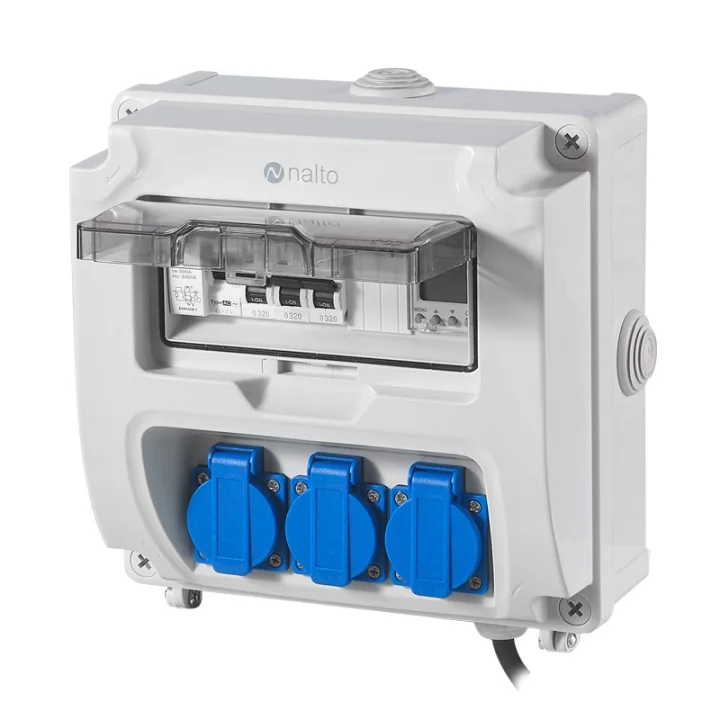 Coffret Electrique Piscine Hors Sol Filtration - Horloge Électronique - 3 prises - NALTO