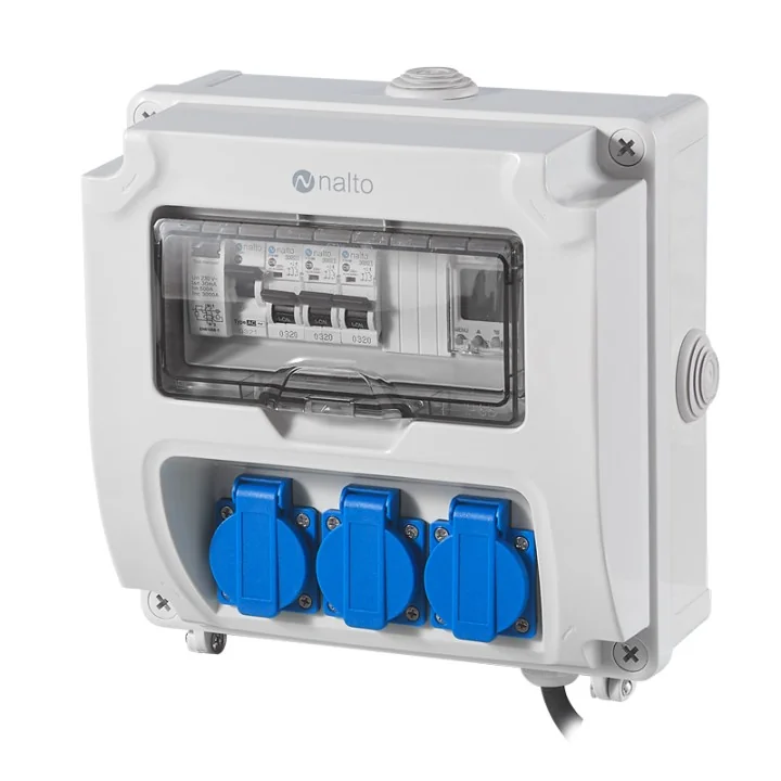 Coffret Electrique Piscine Hors Sol Filtration - Horloge Électronique - 3 prises - NALTO