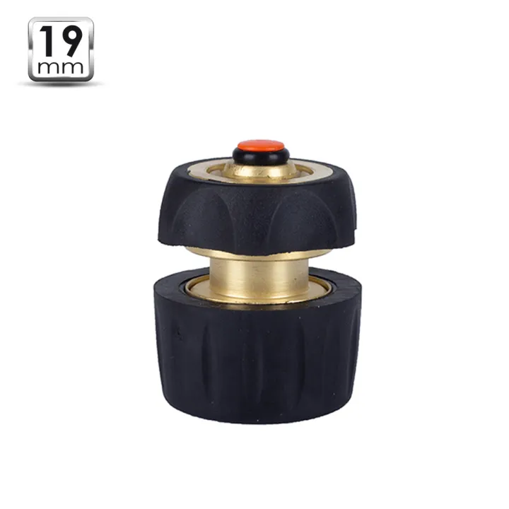 Raccord rapide 19mm laiton + Stop