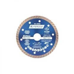 Disque Diamant Turbo 125 x 22.2mm FEROCE