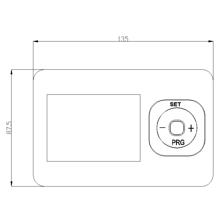 Thermostat Programmable Filaire Atenza