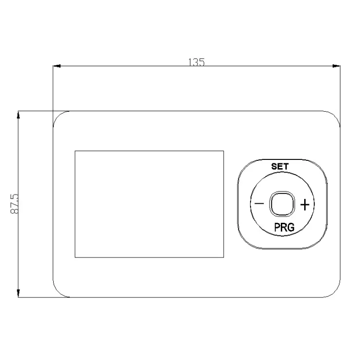 Thermostat Programmable sans Fil + Récepteur HF ATENZA
