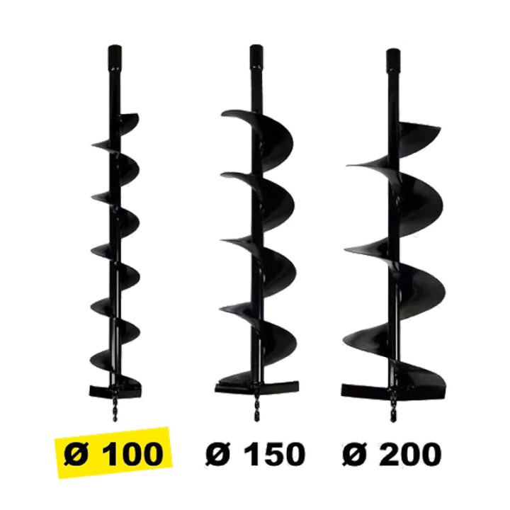 Mèche Ø100mmX80cm pour tarière thermique ST PIERRE DU CHAMP