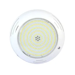 Projecteur 18W pour piscine hors sol en structure bois IP68 - blanc froid - diamètre 180 mm CREALYS