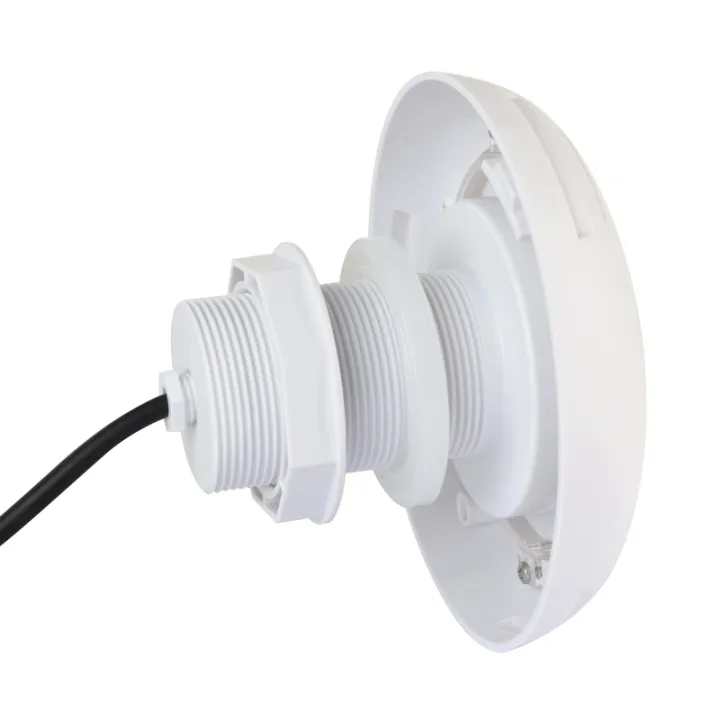 Projecteur 18W pour piscine hors sol en structure bois IP68 - blanc froid - diamètre 180 mm CREALYS