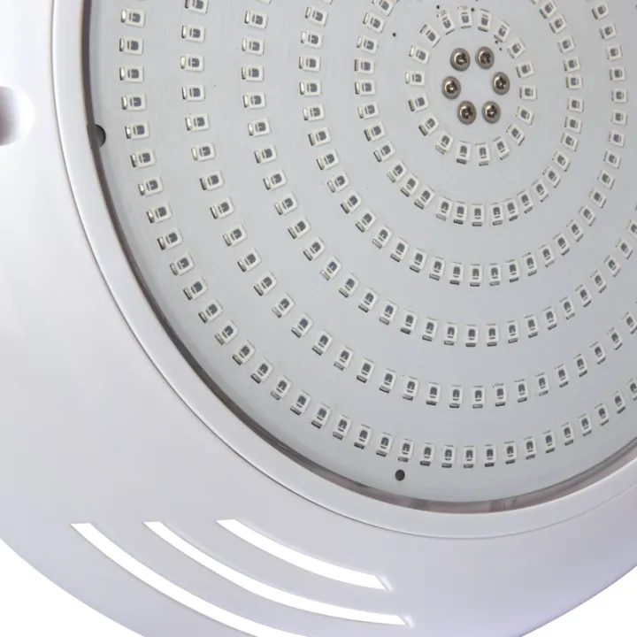 Projecteur 18W pour piscine hors sol en structure bois IP68 - couleur variable par télécommande - diamètre 240 mm CREALYS