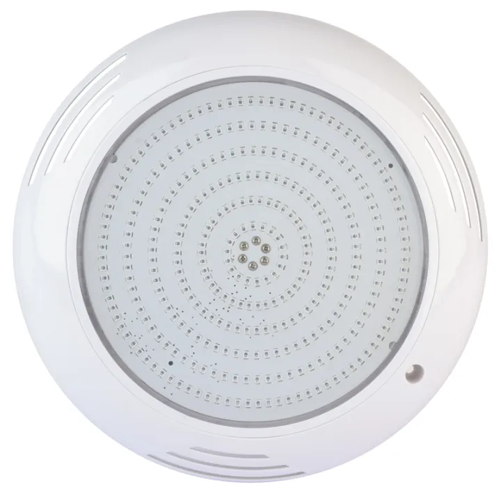 Projecteur 18W pour piscine hors sol en structure bois IP68 - couleur variable par télécommande - diamètre 240 mm CREALYS