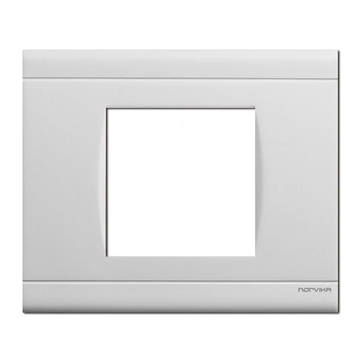 NORVIKA Pack Démarrage Blanc : 40 prises + 10 Va-et-vient + 10 Plaques de finition