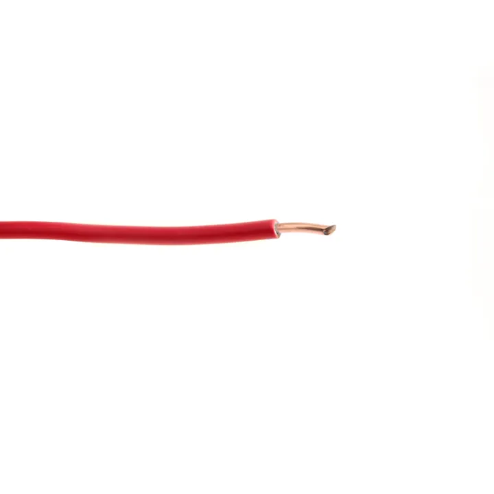 Câble H07VK – 1.5MM2 – Rouge - Bobine de 100M - fil rigide