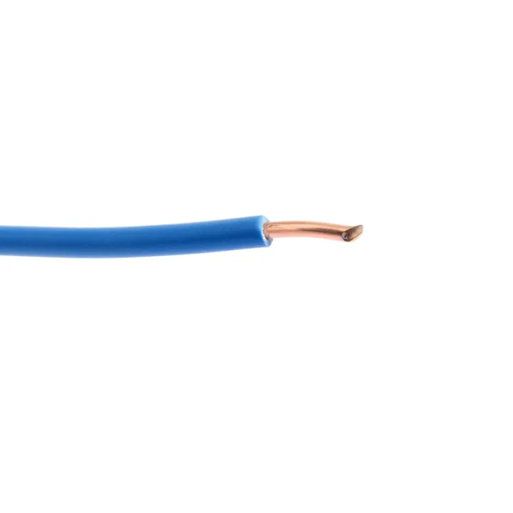 Câble H07V-U – 2.5MM2 – Bleu - Bobine de 100M- fil rigide