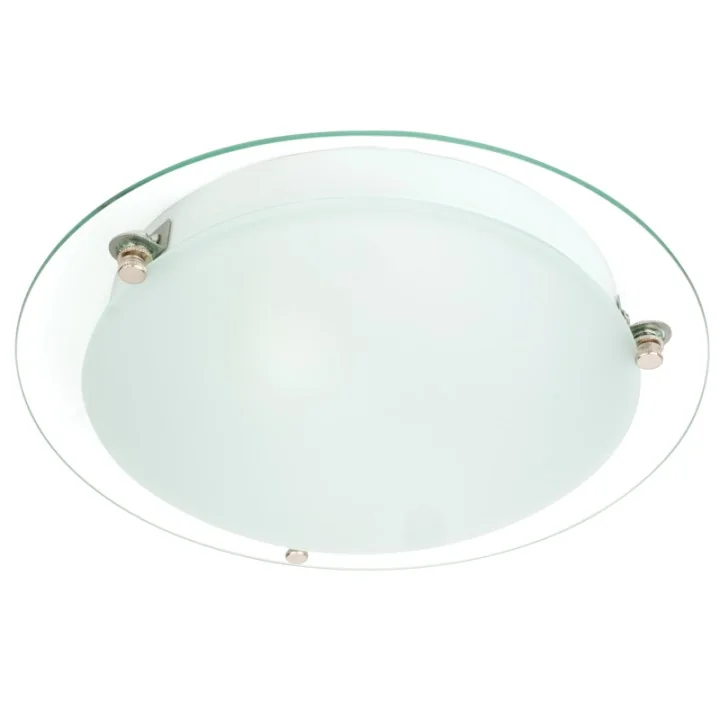 Plafonnier&nbsp;verre 60W max E27