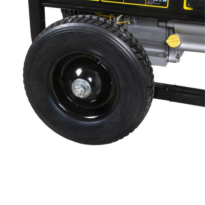 Kit roues et poignées de transport pour groupe électrogène essence 208CC 3000W Max STEINER Réf 214128