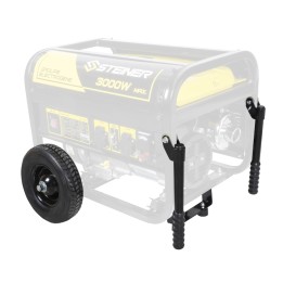 Kit roues et poignées de transport pour groupe électrogène essence 208CC 3000W Max STEINER Réf 214128