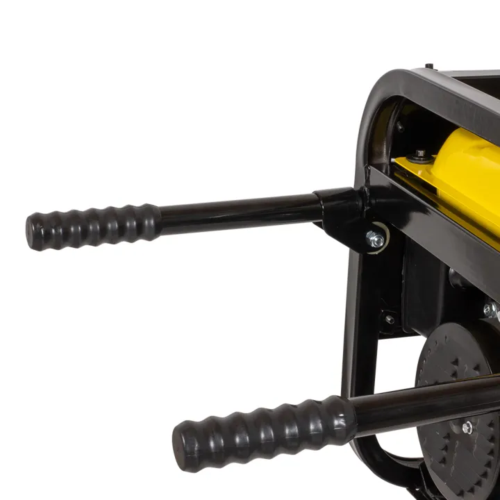 Kit roues et poignées de transport pour groupe électrogène essence 208CC 3000W Max STEINER Réf 214128