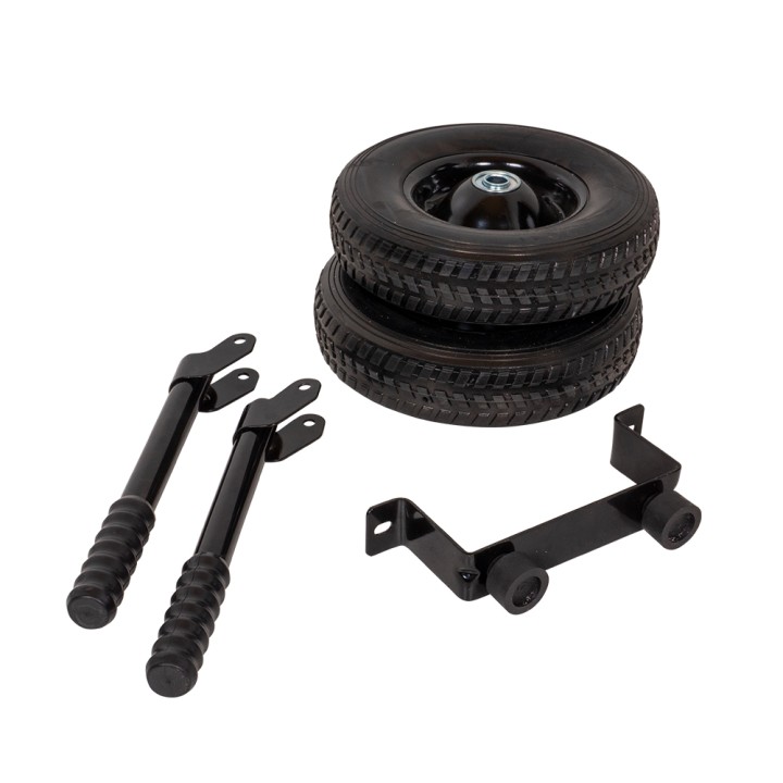 Kit roues et poignées de transport pour groupe électrogène essence 208CC 3000W Max STEINER Réf 214128